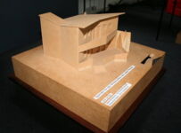 Modell des neuen Lasker-Hauses